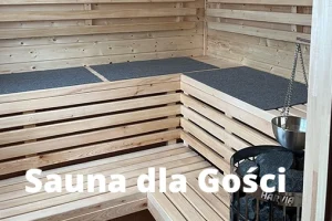 sauna dla Gości Domki Babie Doły